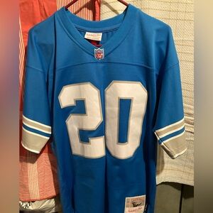 Barry Sanders Throwback Jersey Detroit Lions NFL Medium Mitchell & Ness